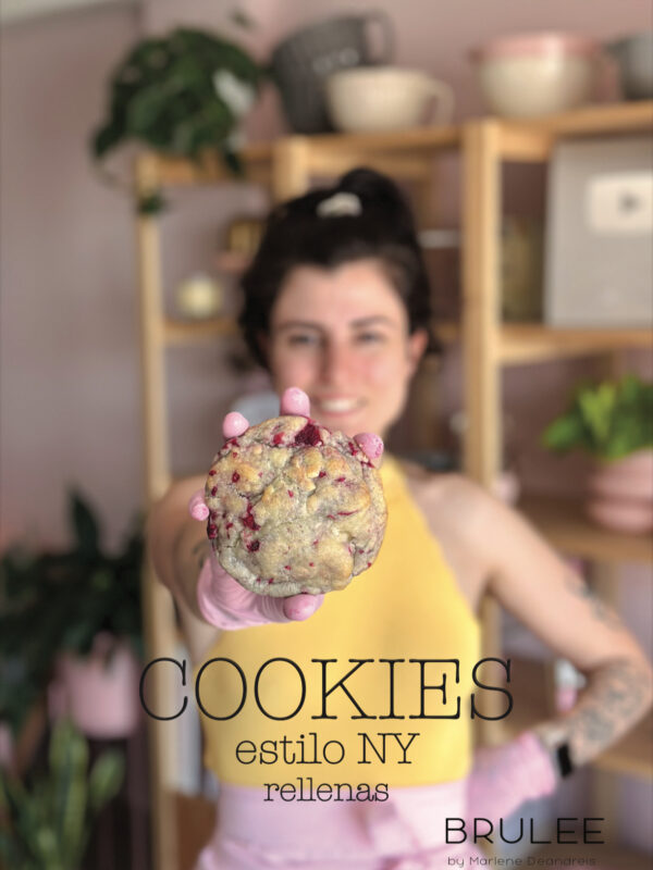 Cookies estilo NY rellenas
