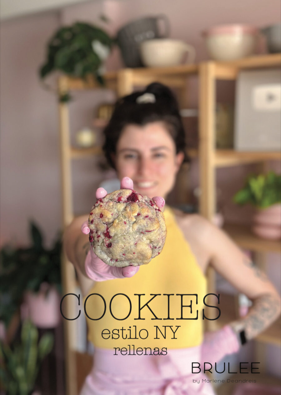 Cookies estilo NY rellenas