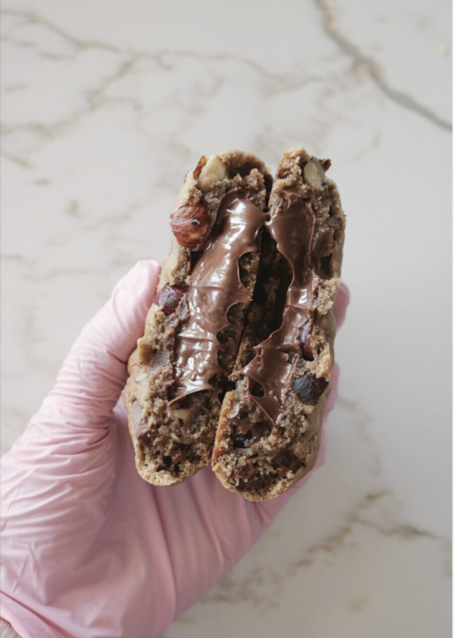 Cookies estilo NY rellenas - Imagen 2