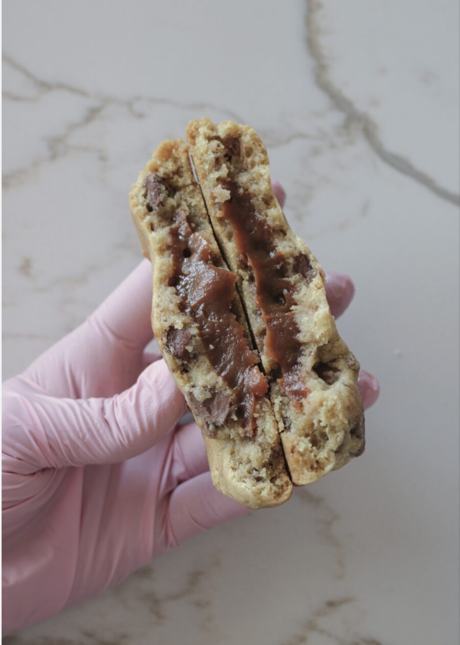 Cookies estilo NY rellenas - Imagen 4